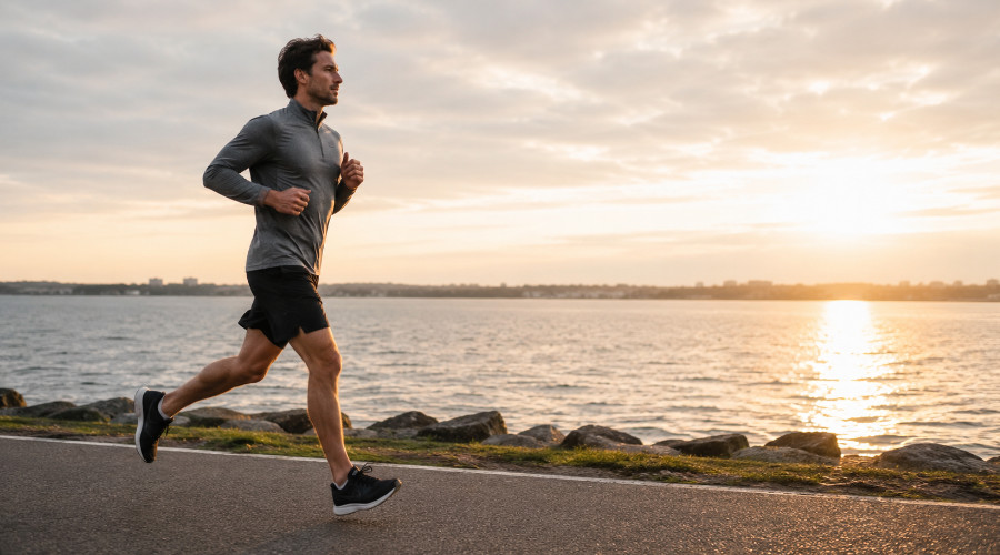 Joggen auf leeren Magen