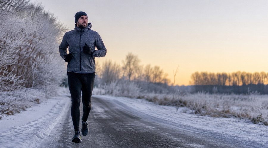 Joggen bei 0 Grad
